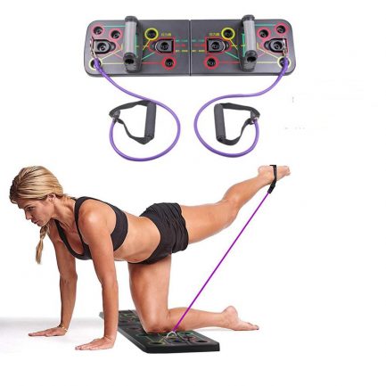 Push up rack board 9 in 1, body building, fitness exercise