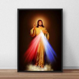 Divine Mercy Image, Love Jesus Christ, Motivational Art Film, High Definition Printing Poster