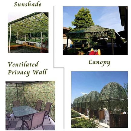 Sun shelter –  shade, outdoor canopy retractable, awning camouflage nets