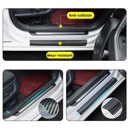Nano carbon fiber, car sticker, protector anti scratch strip tape