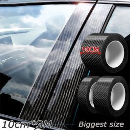 Nano Carbon Fiber, Car Sticker, Protector Anti Scratch Strip Tape