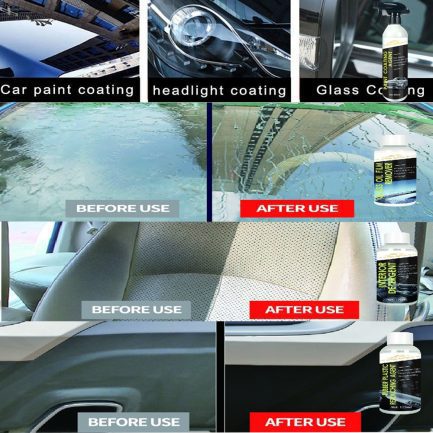 Car ceramic coating. 500ml, polish liquid glass set