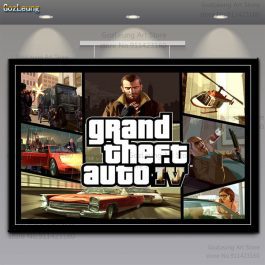 Grand Theft Auto V GTA Wall Art Picture