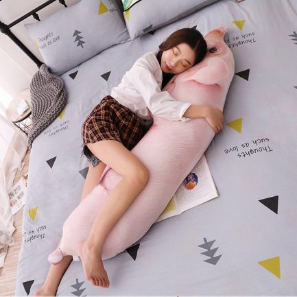 Sleeping pig plush pillow  gift 50/70/90/120cm