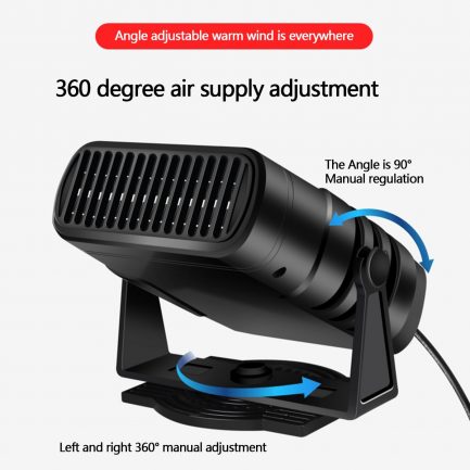 Car heater 120w 12v/ 200w 24v portable car heater fan, cooling & heating