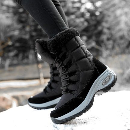 Women’s winter boots are resistant to extreme cold and snow. comfort and durability over time.