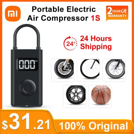 Xiaomi mijia electric air compressor,  type-c, air pump for bike motorcycle and car