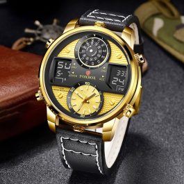 LIGE FOXBOX Business Watch For Men. Luxury Quartz Wristwatch