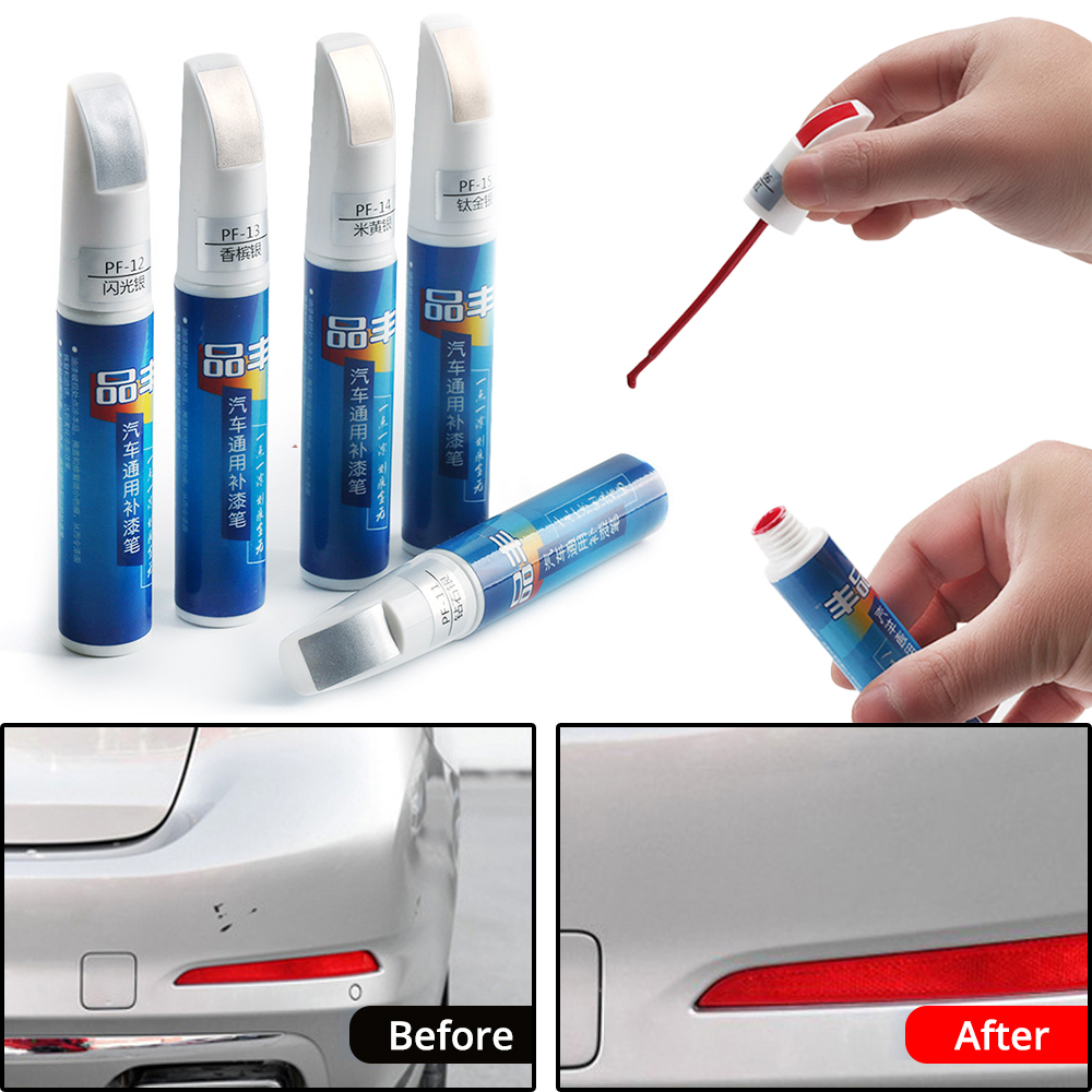 Pompotops 5ML Car Scratch Repair Remover Pen Colors Auto Car Coat