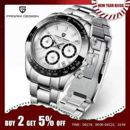 Elevate Your Style with PAGANI DESIGN: 2023 New Quartz Business Watch for Men – Top Brand Luxury with Chronograph Function (VK63)